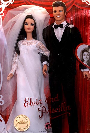 Edición especial de Elvis y Priscilla el día de su boda. (Foto: AP)