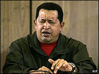 Hugo Chávez el 19 de junio