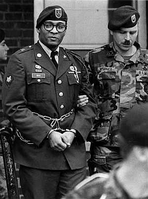 Ronald Gray, el militar acusado, en una imagen de 1988. (Foto: AP)