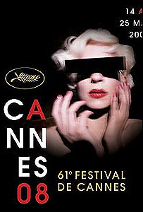 Poster promocional del festival de Cannes, 2008
