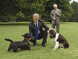 Una escena de la película, con Brolin en el papel de George W. Bush. (Foto: Reuters)
