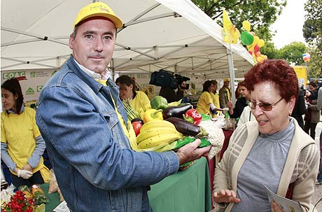 Imagen del Mercado Agrario Transparente en Madrid, (FOTO: CHEMA TEJEDA)