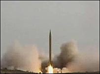 Lanzamiento del misil Shahab-3, Iran