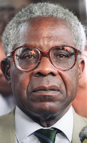 Aimé Césaire, promotor de la identidad cultural negra. (Foto: AFP)