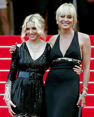Madonna y Sharon Stone estarán en una gala benéfica en Cannes. (Foto: EFE)