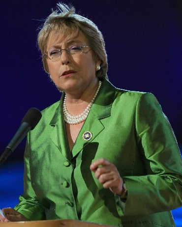 La presidenta chilena Michelle Bachelet. MARTIN BERNETTI / AFP/Getty Images 