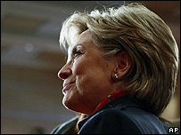 Hilary Clinton, precandidata presidencial demócrata