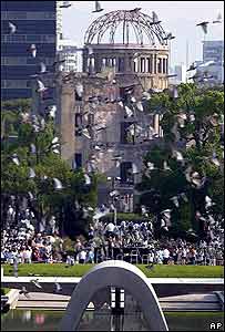 El domo de la paz en Hiroshima