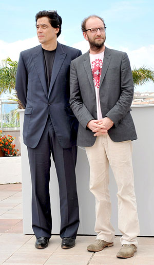 Benicio del Toro y Steven Soderbergh, en la presentación de ’Che’. (Foto: EFE)