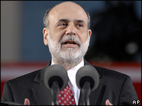 Presidente de la Reserva Federal de EE.UU., Ben Bernanke