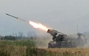 Misiles georgianos en Osetia. (Foto: AFP)