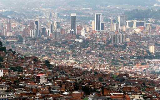 Vista general de Medellín. RAUL ARBOLEDA / AFP/Getty Images 