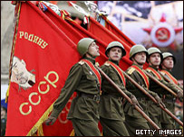 Desfile militar, Moscú, 2007.
