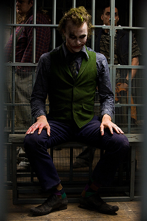 El recién fallecido Heath Ledger encarna al Joker en 