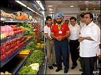 Supermercado en India