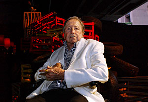 Robert Rauschenberg en 2006. (Foto: Ann Johansson | AP)